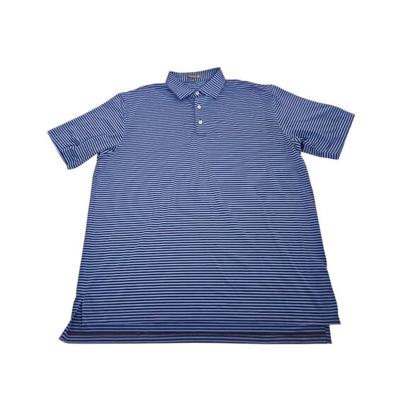 Peter Millar Summer Comfort Colonial Country Club Polo Shirt Men’s XL Striped - Picture 3 of 9